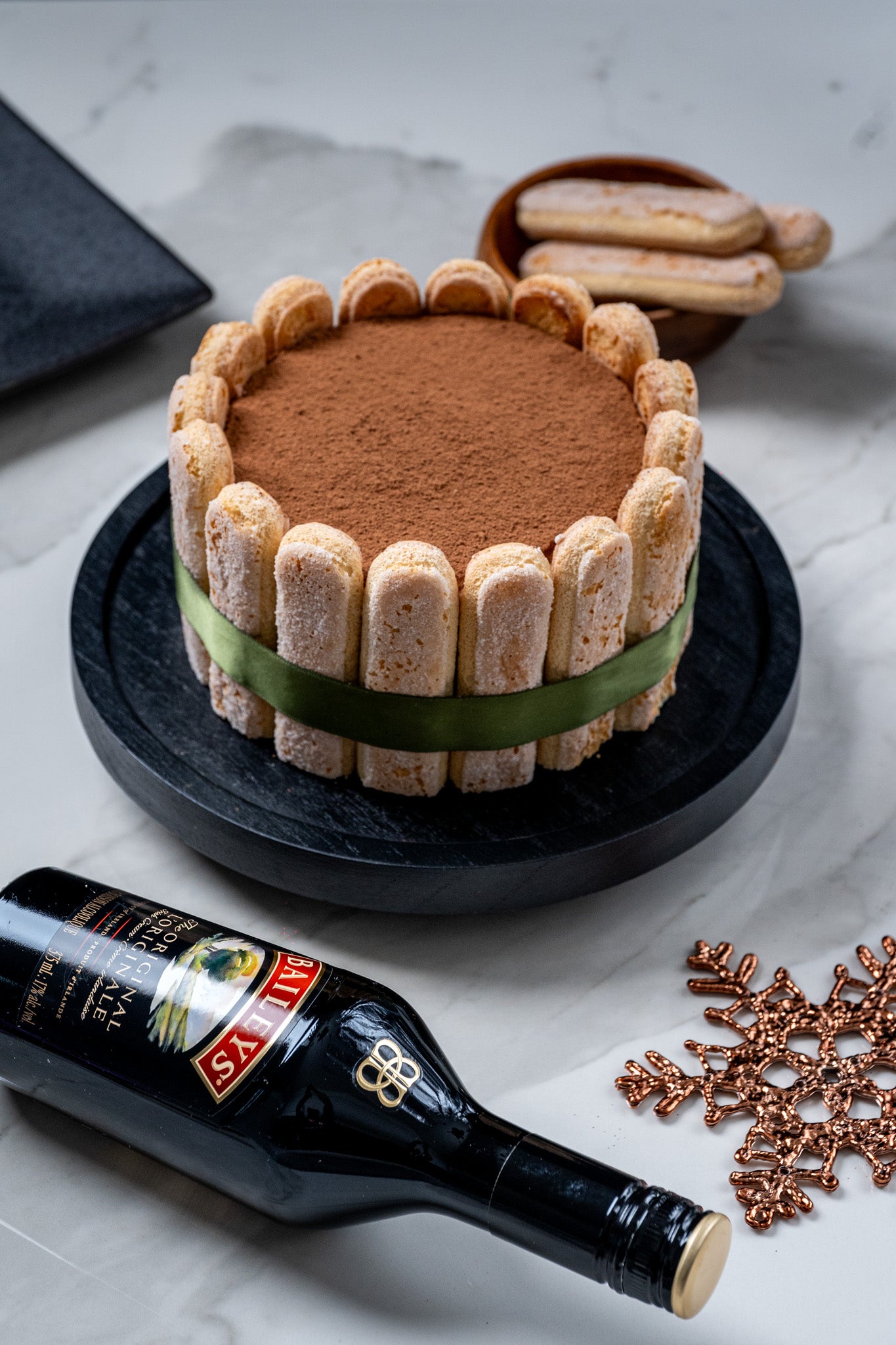 Irish Cream Tiramisu Cake
