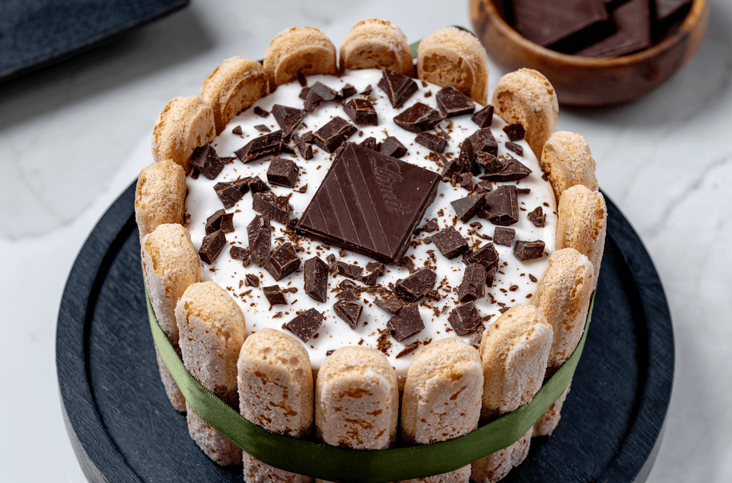 Dark Chocolate Tiramisu Cake
